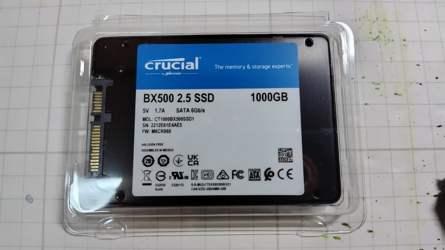 楽天市場】Crucial クルーシャル SSD 1TB(1000GB) 【3年保証・翌日配達
