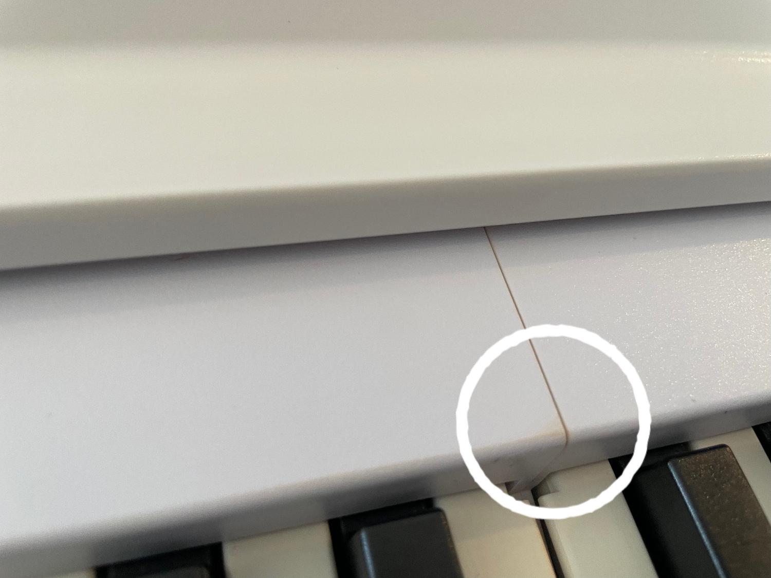 折りたたみ電子ピアノ カリーナ carina レビュー画像4