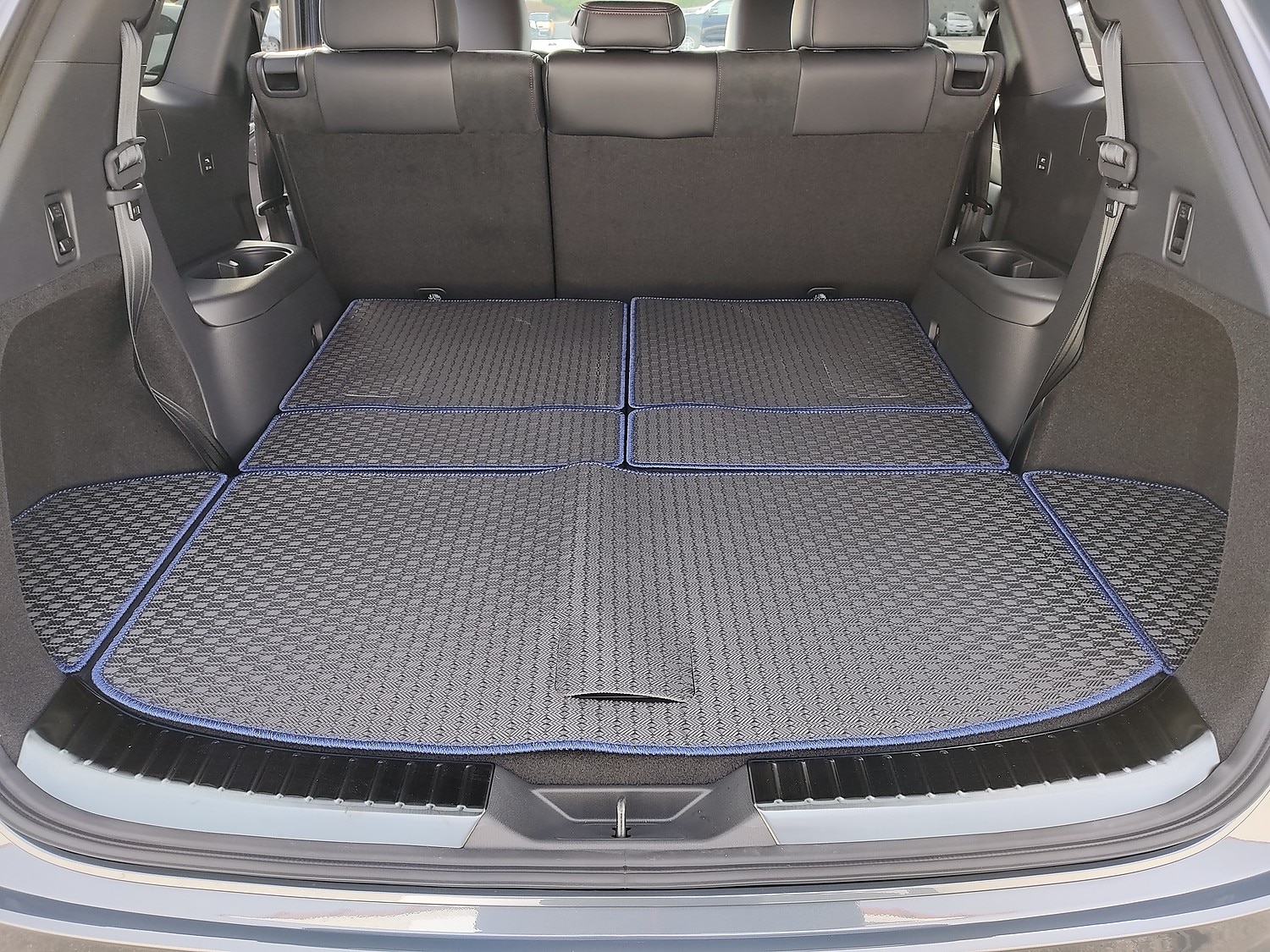 マツダ CX-8 KG系 ロングラゲッジマット CX-8 CX8 ラゲッジマット レビュー画像13