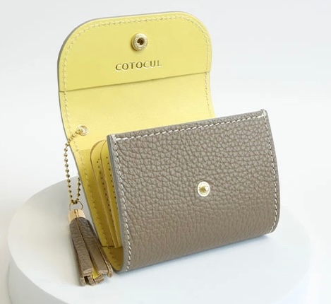 Amazon | [COTOCUL] コトカル ミニ財布 本革 ぼかし染め お札が