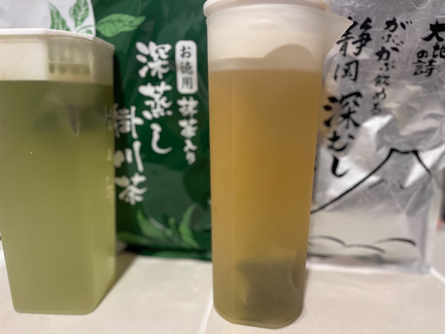 日本茶 深蒸し茶 お茶 ティーパック 緑茶 茶葉 静岡茶 水出し 冷茶 静岡深むし ティーバッグ 荒畑園 がぶ飲み深むし ティーパック レビュー画像14