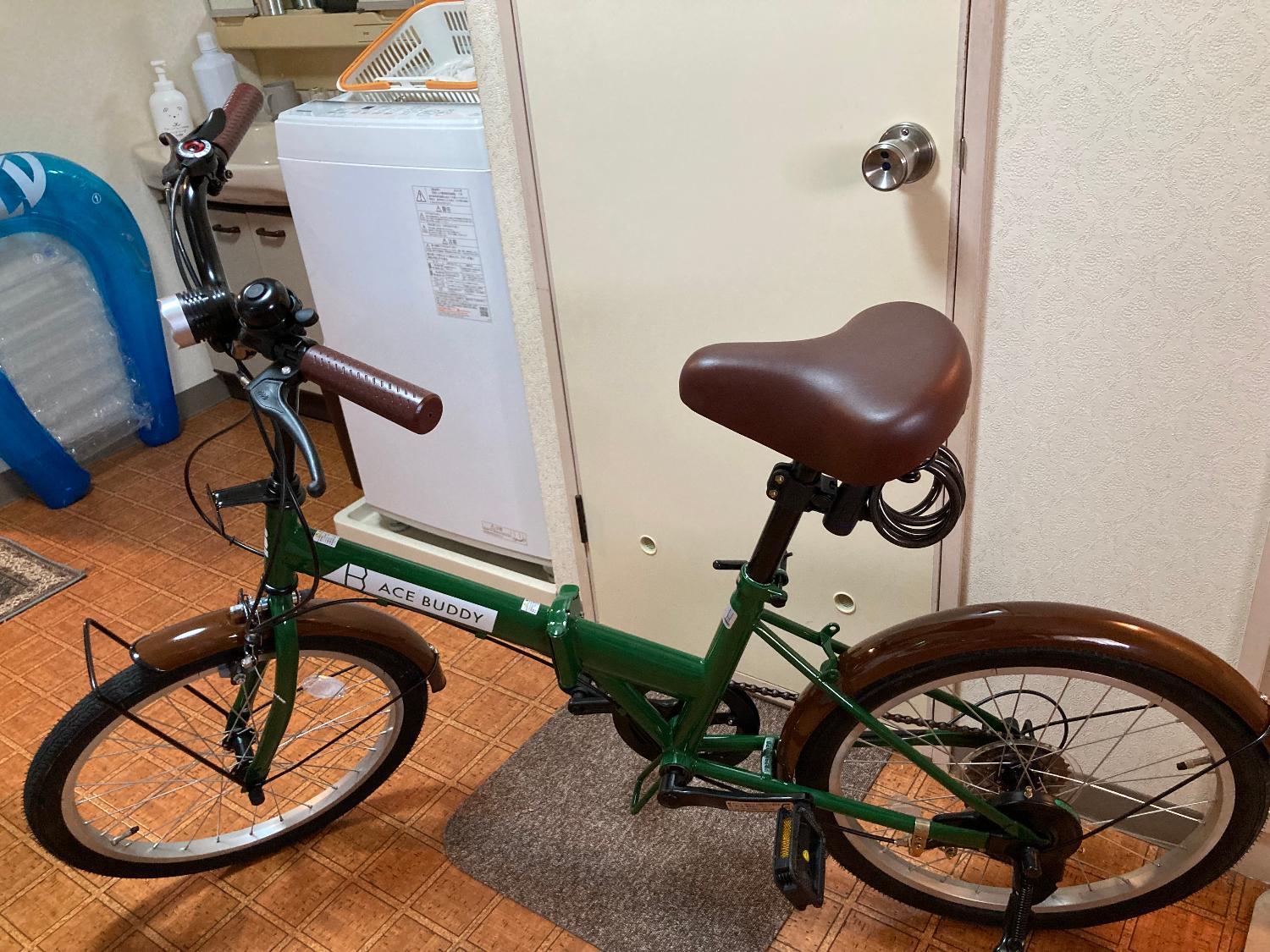 ACE BUDDY 折りたたみ自転車 ブラック ブラウン 楽天市場】【ランキング1位獲得！】 折りたたみ自転車 自転車 折り畳み