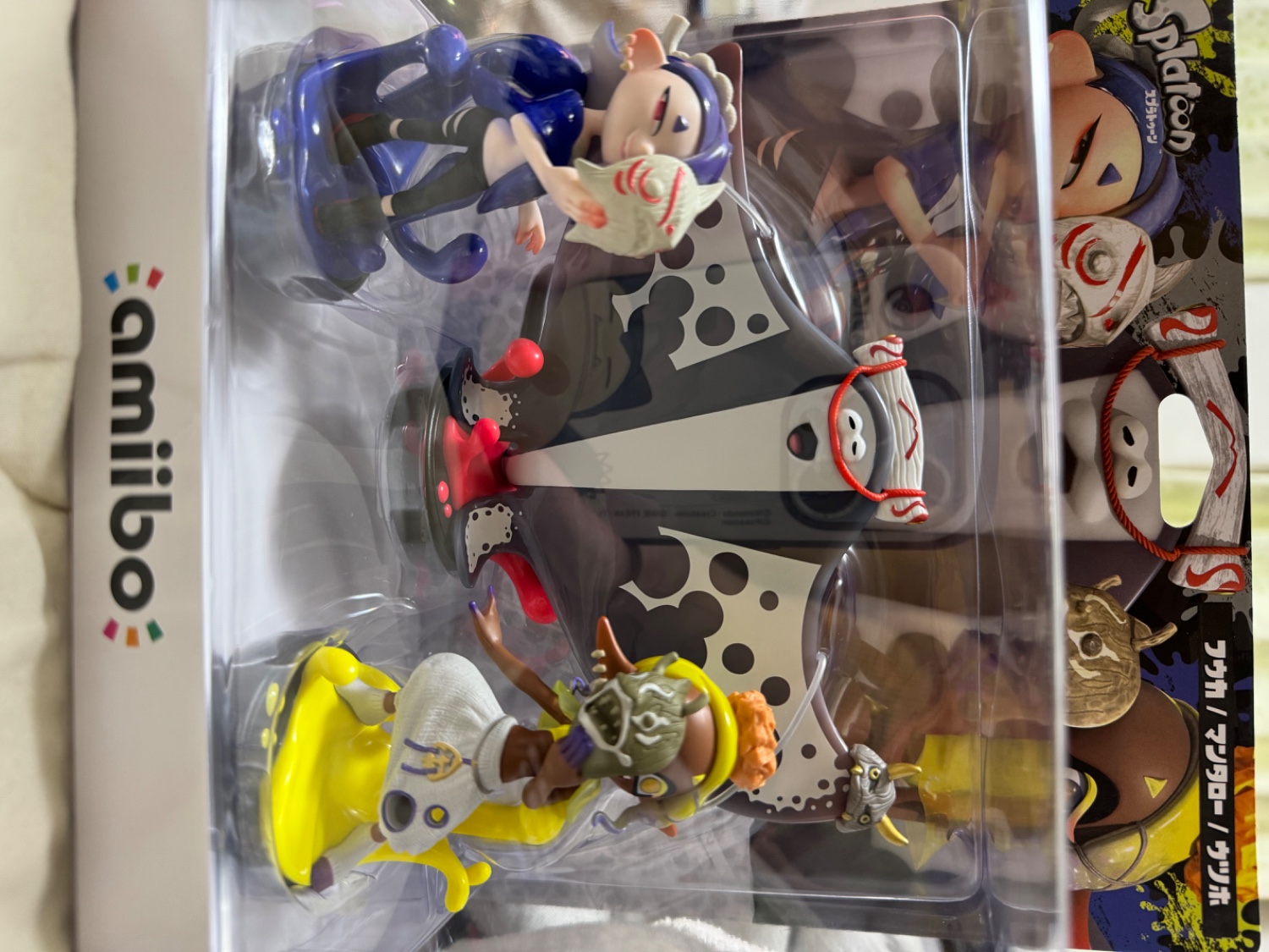 楽天市場】amiibo すりみ連合セット[フウカ／ウツホ／マンタロー
