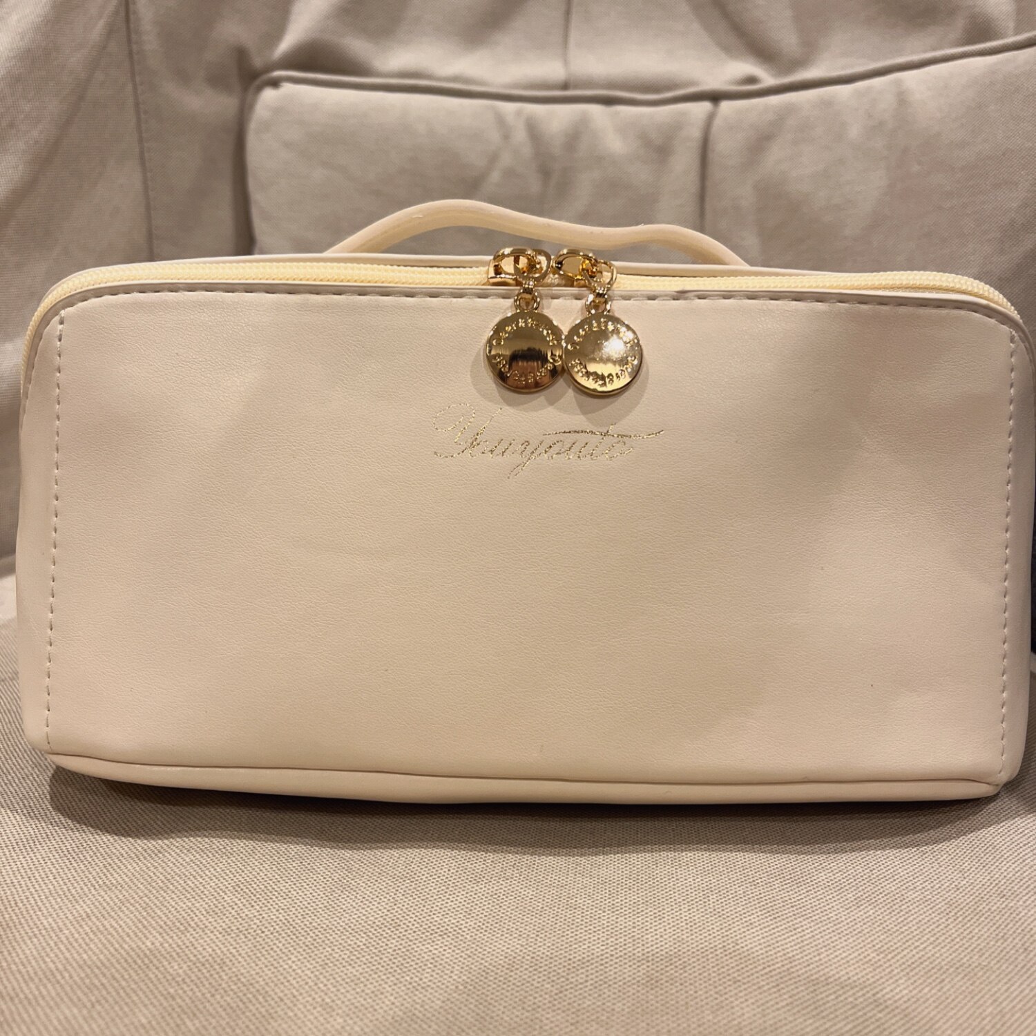 化粧ポーチ レ 本革 高級感 レザー大容量 旅行用 バニティポーチ 大容量 化粧品収納ボックス コスメボックス メイクボ 本革化粧ポーチ 大容量メイクポーチ バニティポーチ口コミ レビュー画像18