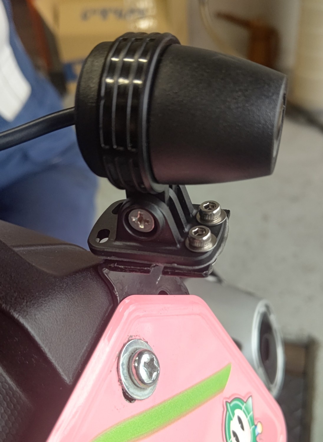 ニコマクSM1 バイクドラレコ バイクナビ レビュー画像9