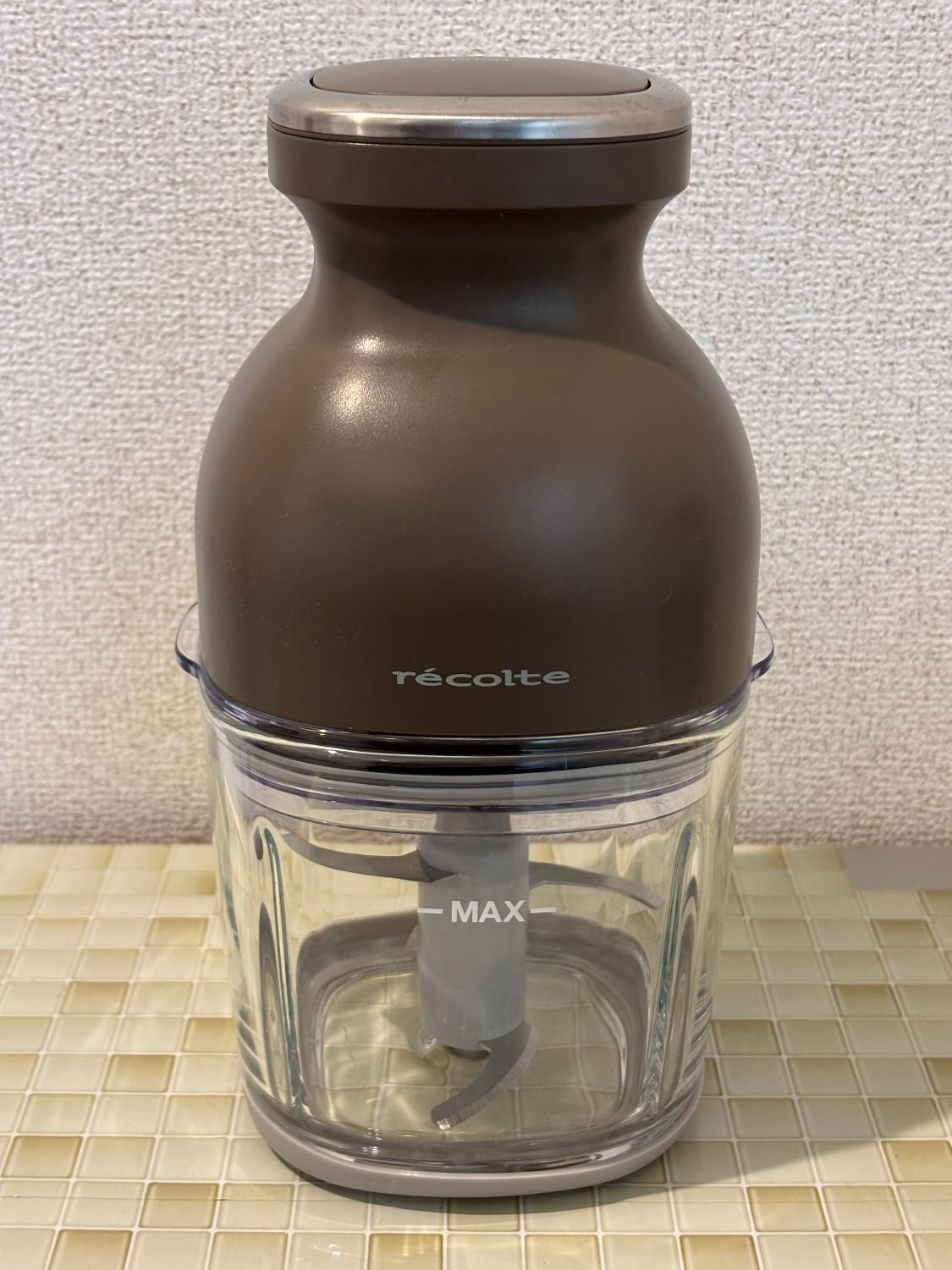 ◆楽天1位◆ レコルト カプセルカッターボンヌ コードレスフードプロセッサー レビュー画像9