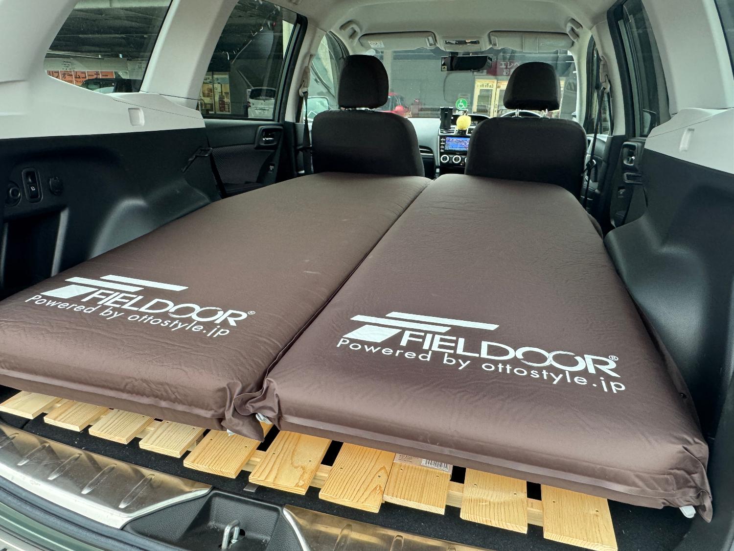 楽天市場】【楽天1位】FIELDOOR 車中泊マット 厚さ10cm S/M/L 3サイズ 