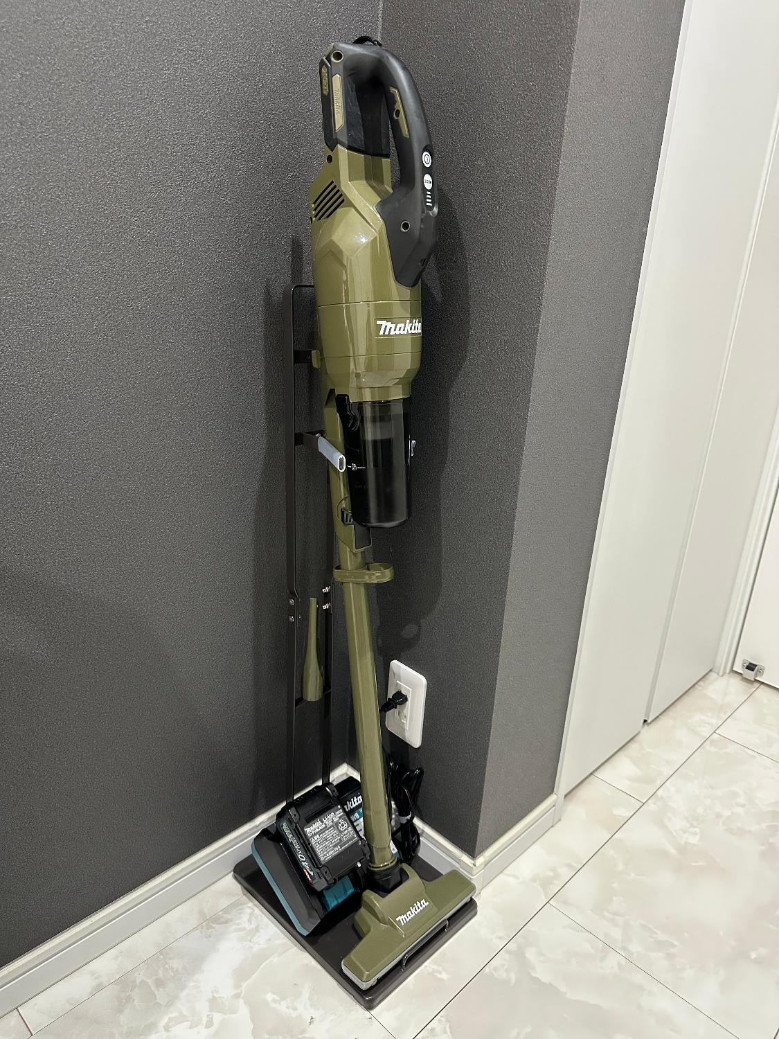 楽天市場】マキタ 掃除機 スタンド コードレスクリーナースタンド