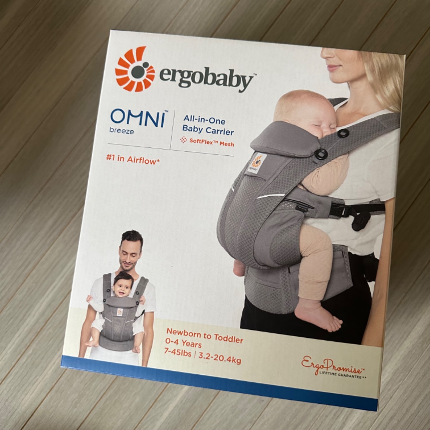 ＼500円オフクーポンあり！／ エルゴ 抱っこ紐 オムニブリーズ エルゴベビー 抱っこひも 新生児 Ergobaby O エルゴベビー オムニブリーズ 抱っこ紐 レビュー画像7