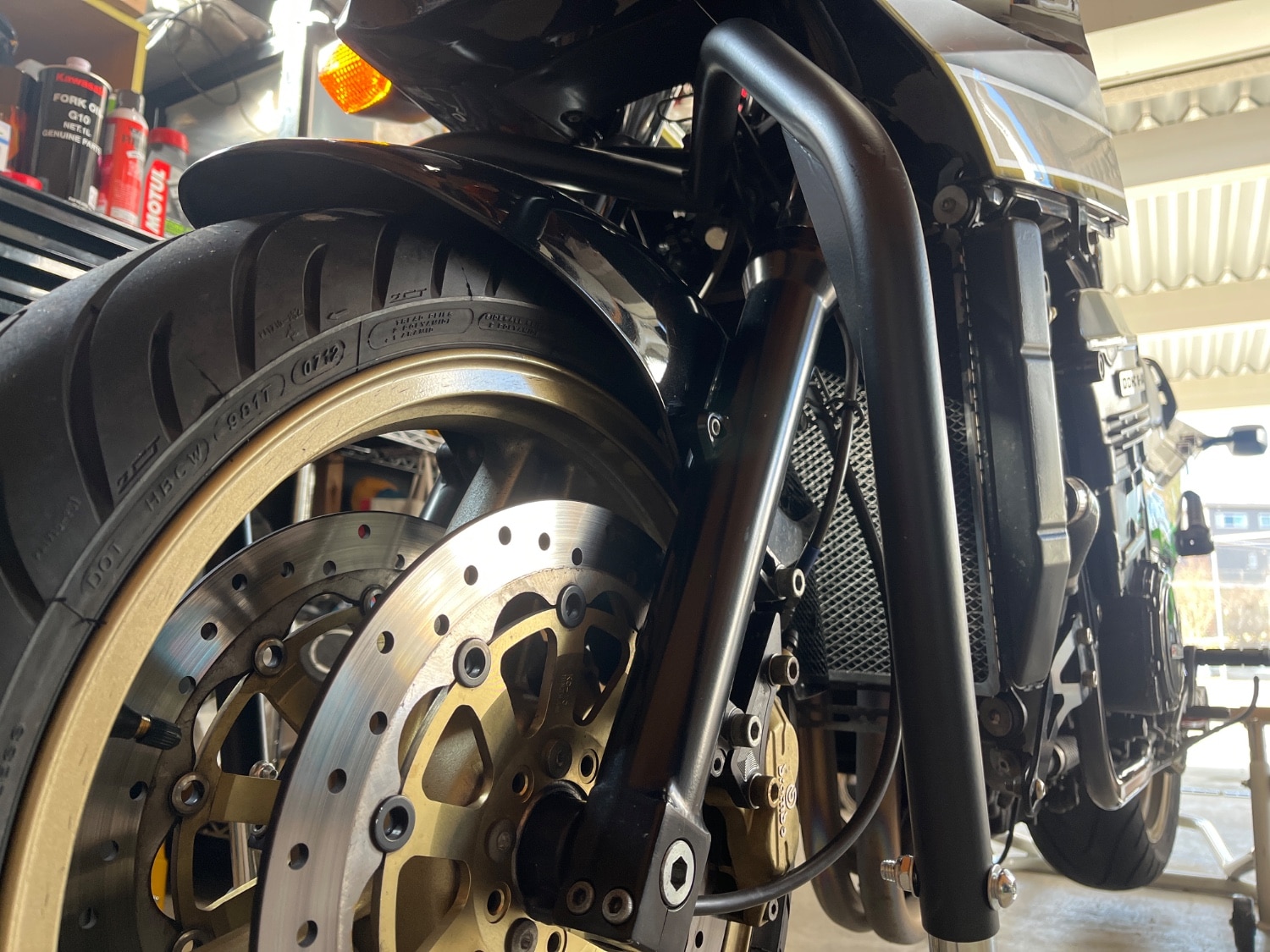 楽天市場】モーターサイクル フロントスタンド MF372 | バイク 