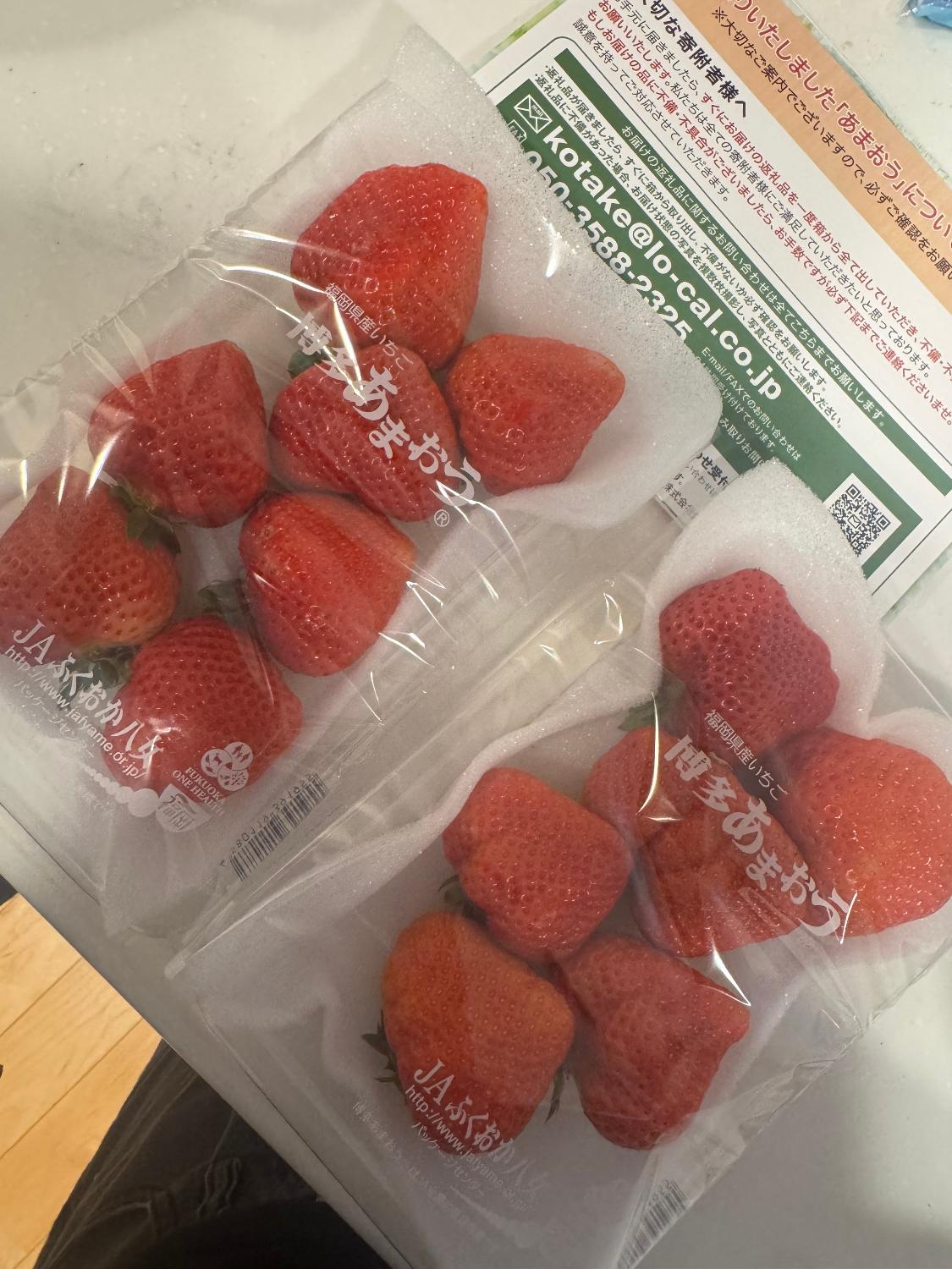 ふるさと納税 あまおう いちご レビュー画像6