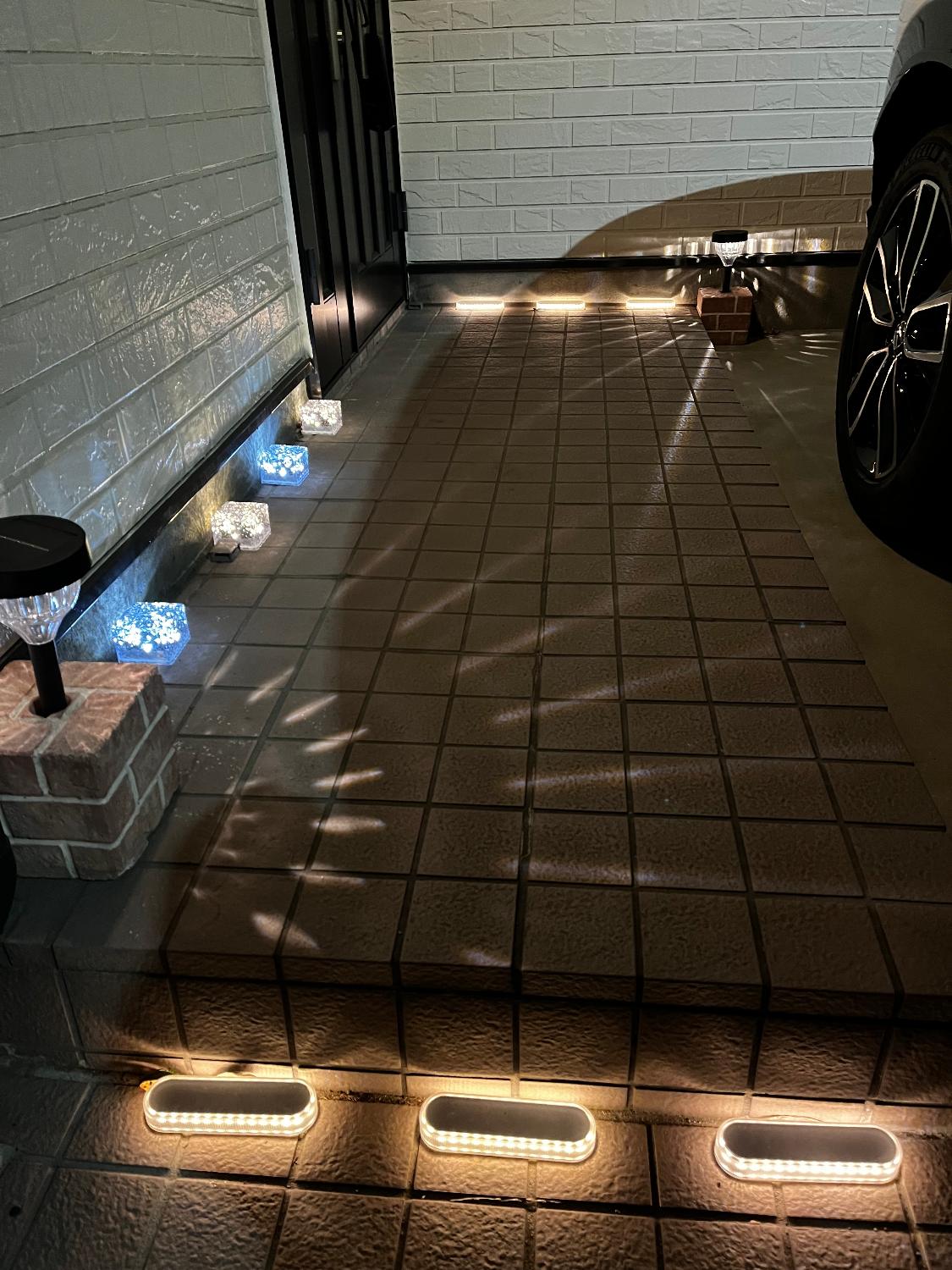 ソーラーライト 屋外 防水 明るい Eclair ソーラーライト ガーデンライト エクレア レビュー画像13