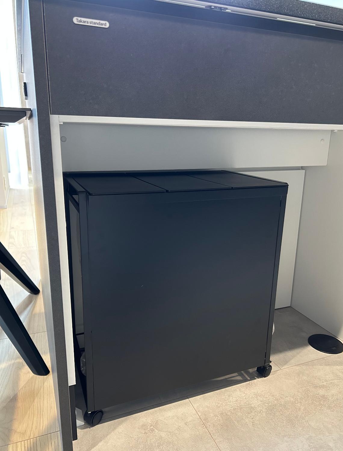 山崎実業 tower ダストワゴン レビュー画像3