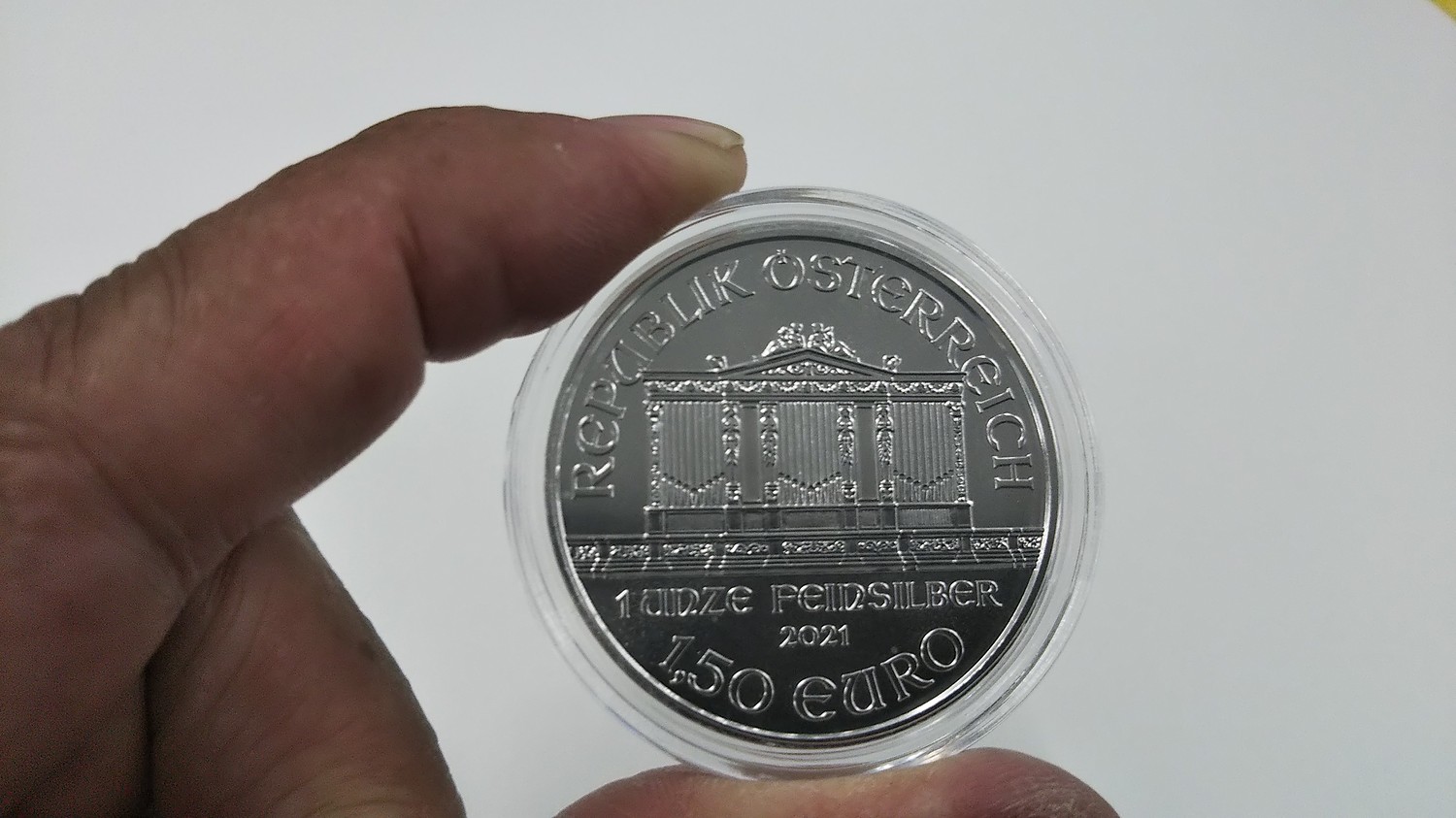 オーストリア 5コロナ 1909年 銀貨 au04 オーストリア1905年10コロナ 金貨