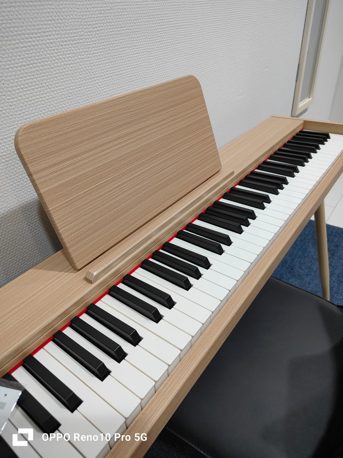 楽天市場】ニコマク NikoMaku 電子ピアノ 88鍵盤 Leaf 薄型 木製