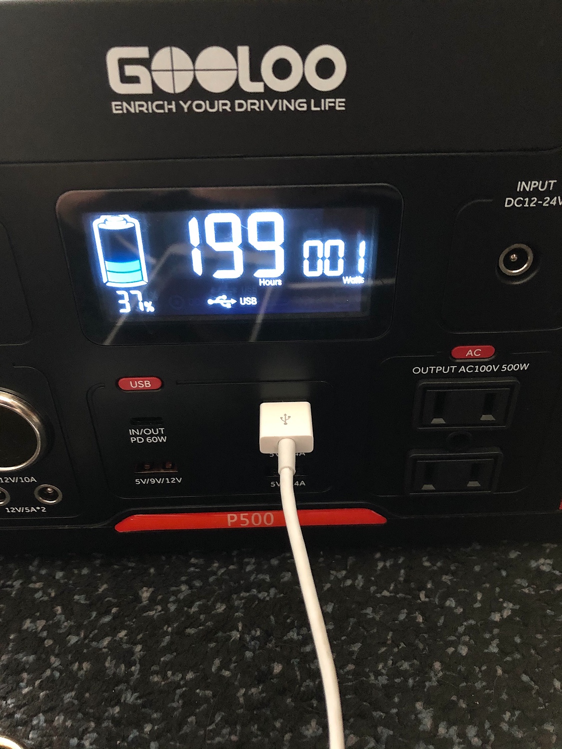 楽天市場】【クーポン利用で44800】GOOLOO ポータブル電源 家庭用 ...