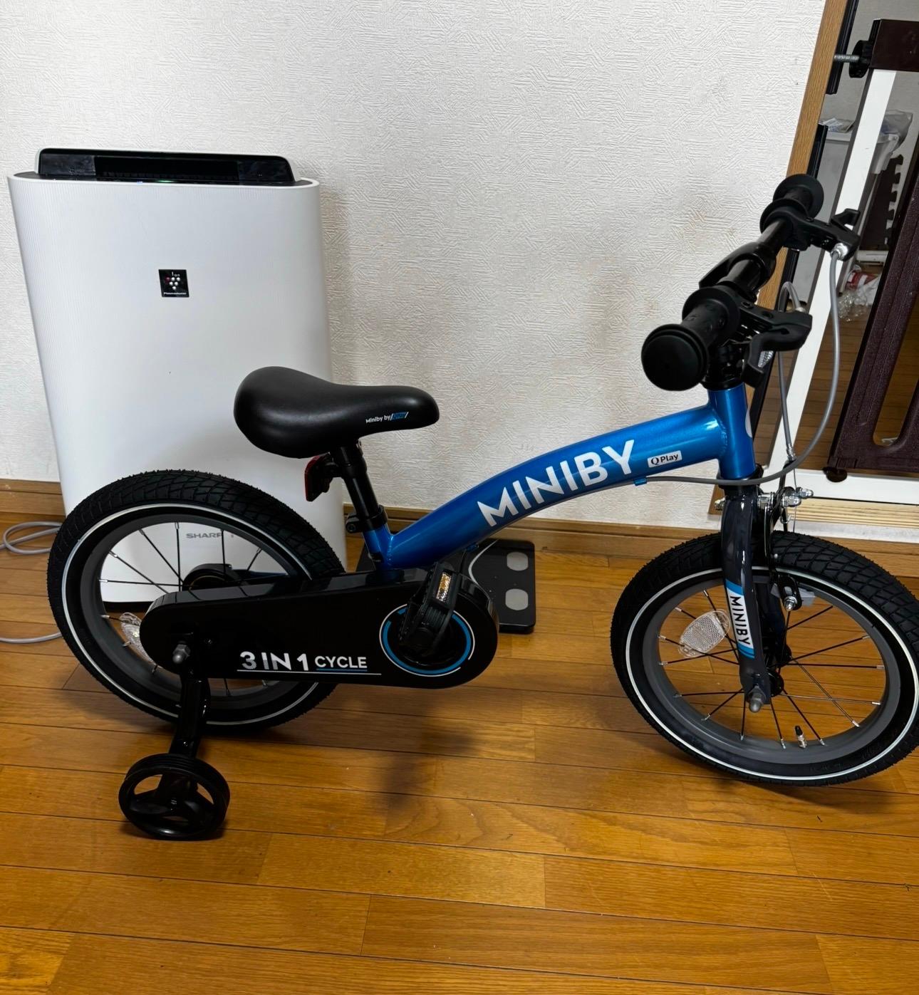 楽天市場】子供用自転車 14インチ 16インチ Q play MINIBY 3in1 キック