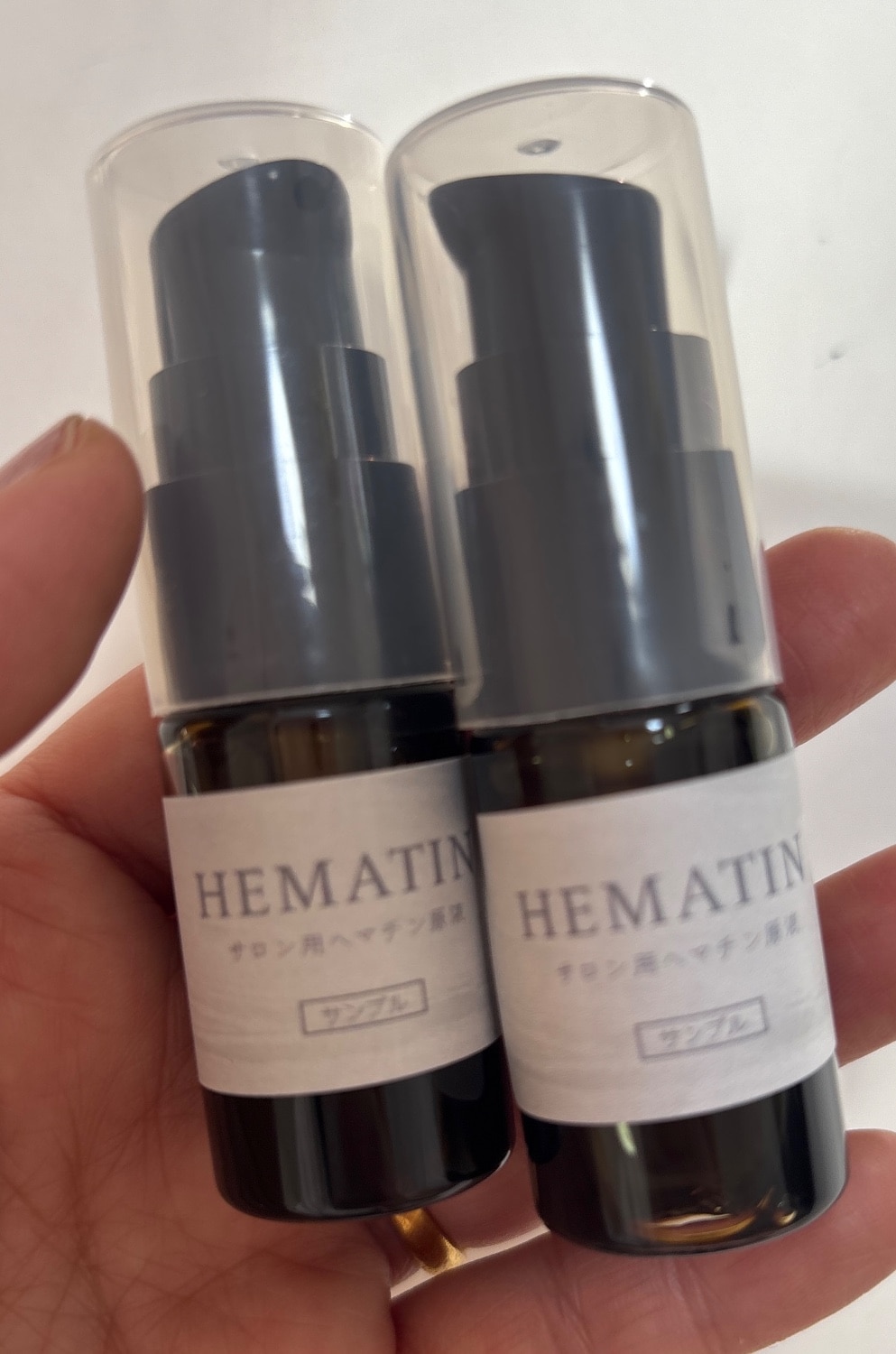 HEMATIN ヘマチン原液4本 サロン用ヘマチン原液 詰め替え用 ヘマチン
