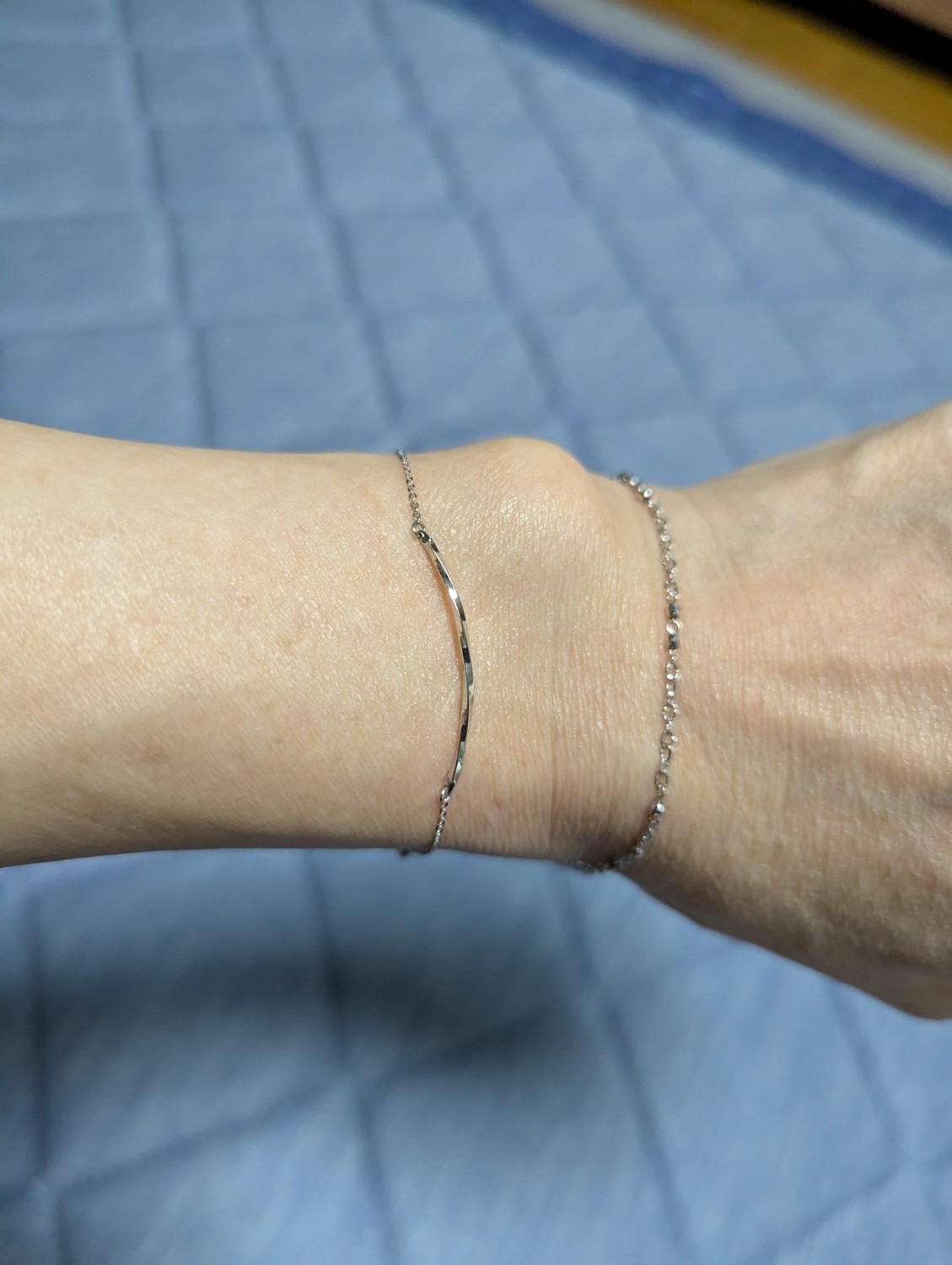 楽天市場】FANCIME PT950 プラチナ ブレスレット レディース 横ライン