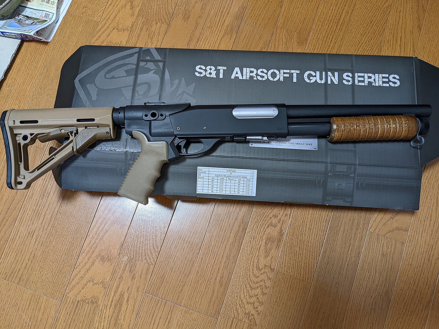 楽天市場】S&T M870 ストックパイプ付 M4グリップアダプター BK(スカイスター) | みんなのレビュー·口コミ