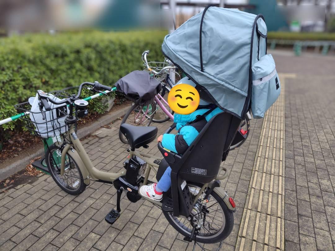 自転車 チャイルドシート 防寒 サンシェード ルーフ レインカバー 日除け 紫外線防止 寒さ対策 子供乗せ 後ろ乗せ後ろ ノロッカ レインカバー 後ろ乗せ レビュー画像6