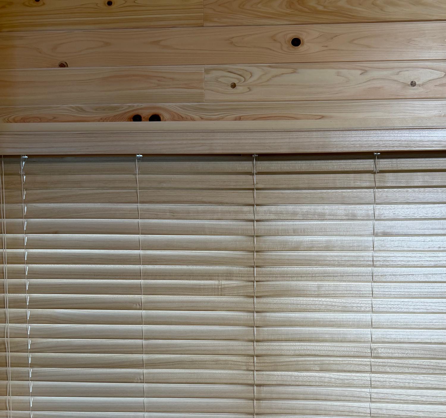 ウッドブラインド 木製ブラインド ノッキ レビュー画像14