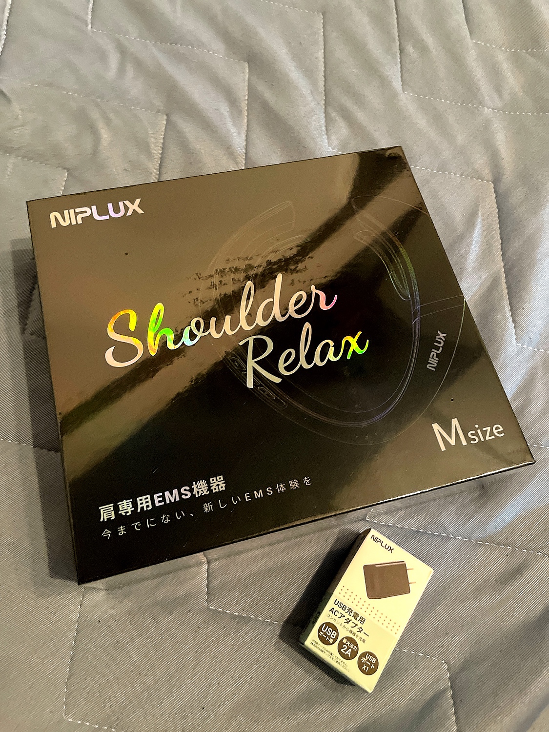 EMS 温熱 肩ケア☆健康ジャンル賞☆1位SHOULDER RELAX 肩 マッサージ