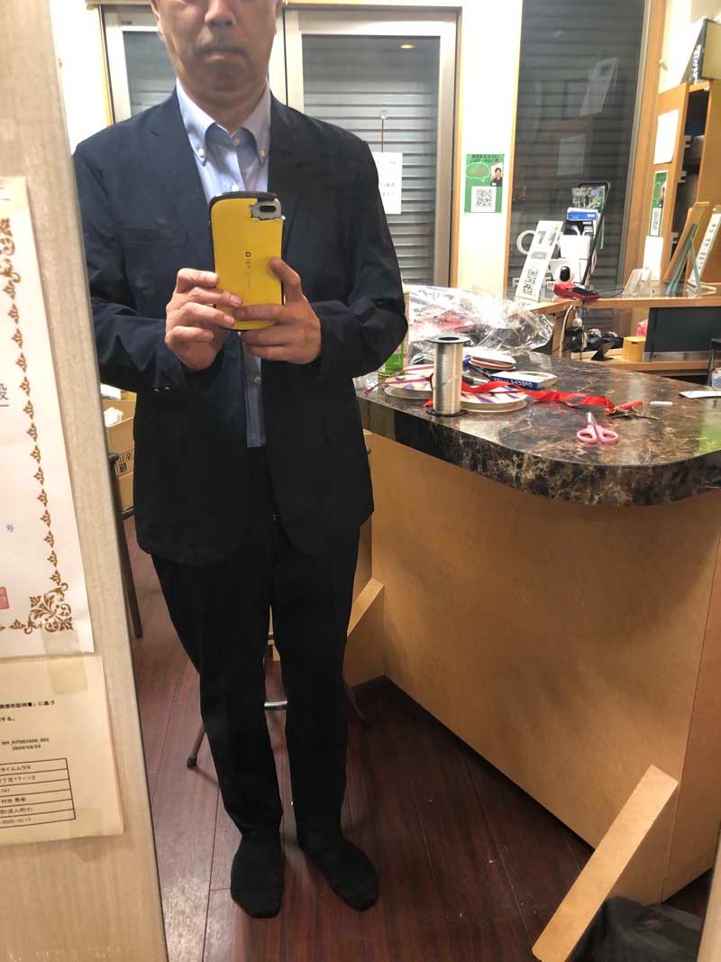 楽天市場】メンズ スーツ セット チョコザップ 動けるスーツ 黒