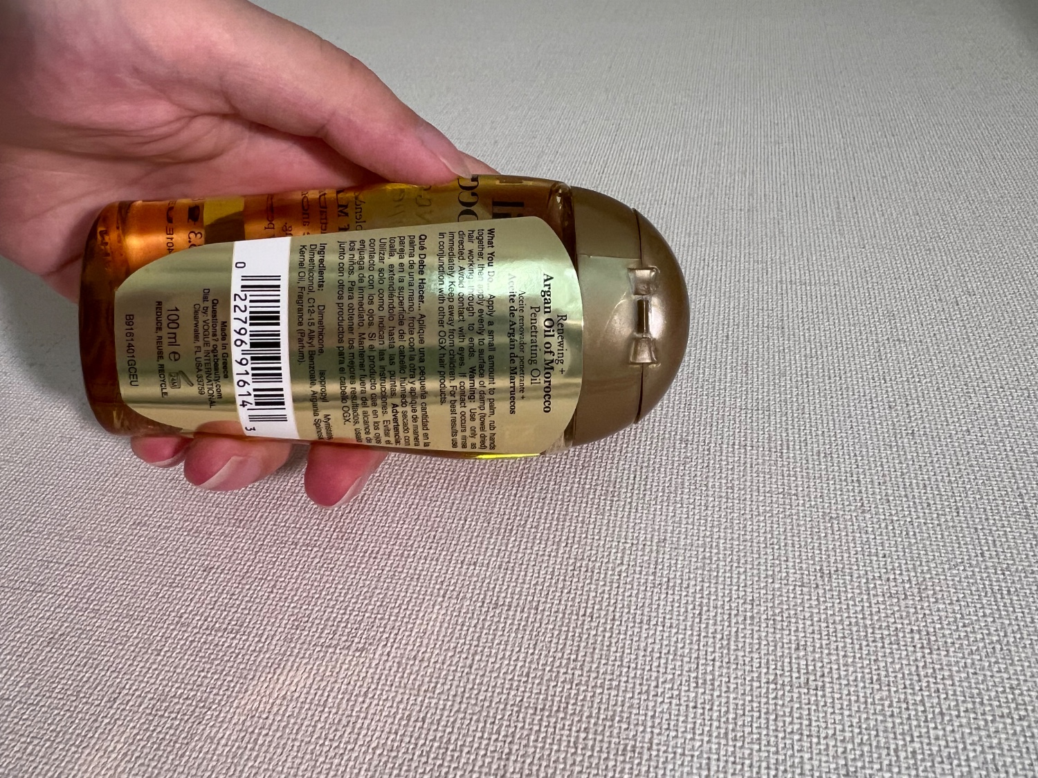 楽天市場】OGX ARGAN OIL OF MOROCCO PENETRATING OIL 3.3oz