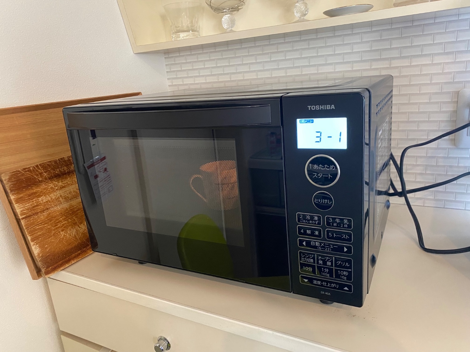 楽天市場】東芝 TOSHIBA オーブンレンジ 縦開き 18L ブラック ER-40A-K