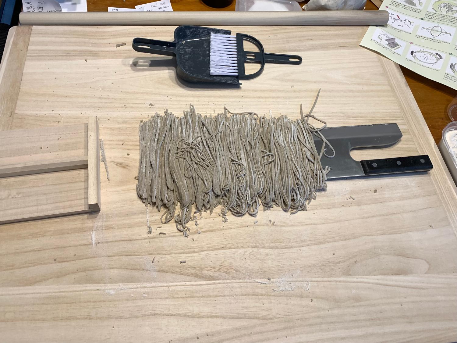 楽天市場】M判そば打ち道具一式・42センチこね鉢・フルイ・粉ホーキ