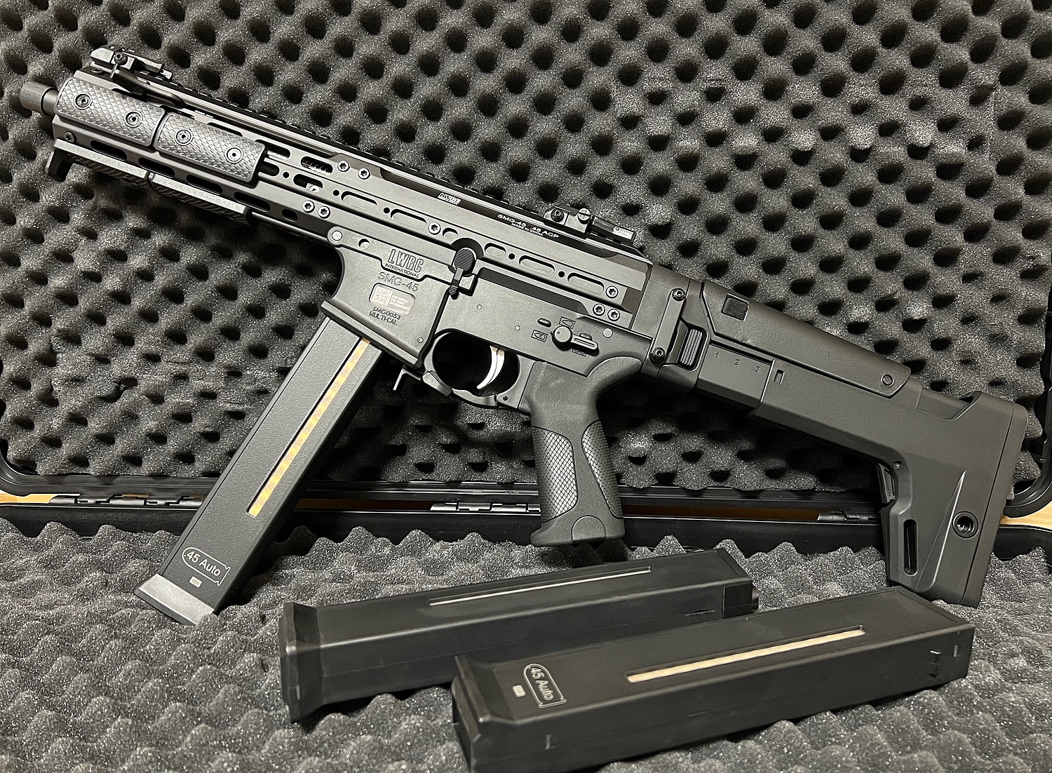 楽天市場】DE Airsoft LWRCI SMG-45 AEG 電動ガン サブ 楽天市場】DE Airsoft LWRCI SMG-45 AEG 電動ガン サブ