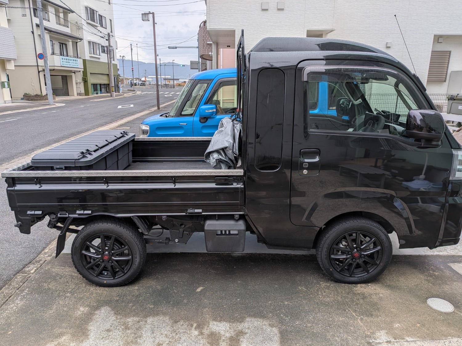 収納ボックス コンテナ アウトドア カートランク CK-130 チャコールグレー グレー／ダークグリーン 収納ボックス  アイリスオーヤマ CK130 カートランク レビュー画像4