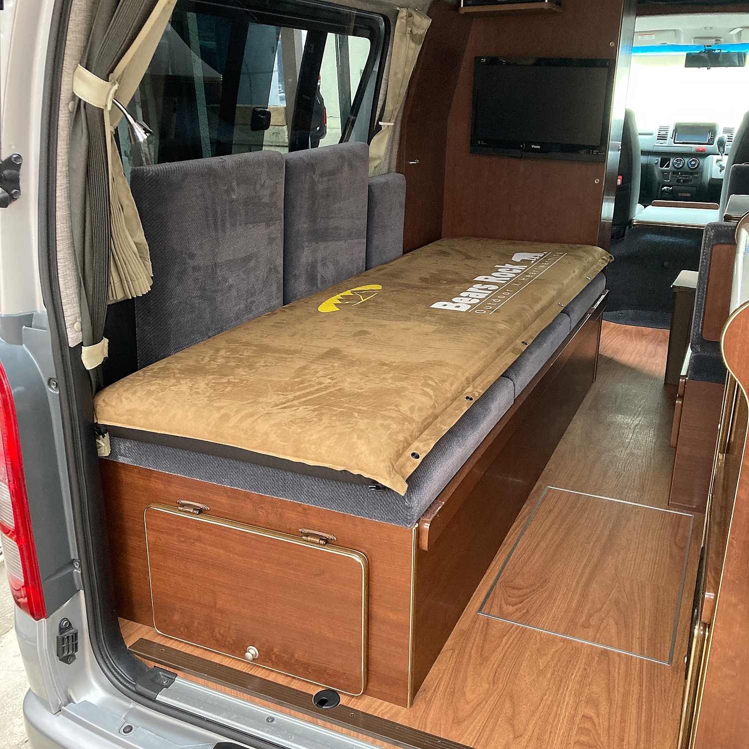 楽天市場】【Bears Rock】 車中泊 マット 8cm 腰に優しい 寝返りもし 
