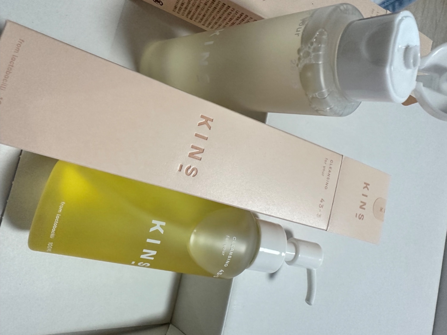 お値下げ不可 KINS クレンジング クリーム 美容液 フェイスマスク 3点ずつ KINS キンズ クレンジングオイル 洗顔 メイク落とし 毛穴 角栓