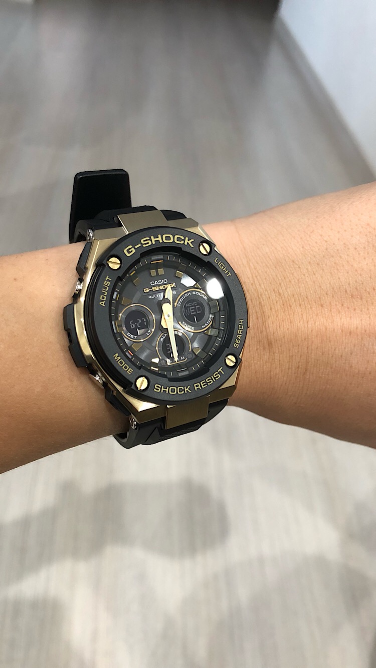 CASIO G-SHOCK GST-W300G-1A9JF - 腕時計(アナログ)