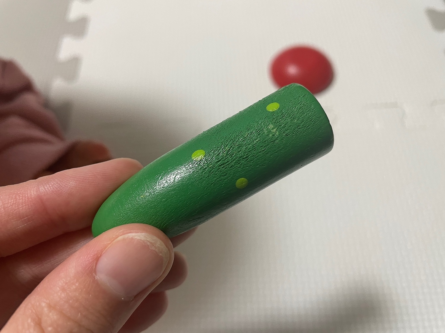 はじめてのおままごと サラダセット 木箱入り ウッディプッディ おままごとセット 木製おもちゃ レビュー画像13