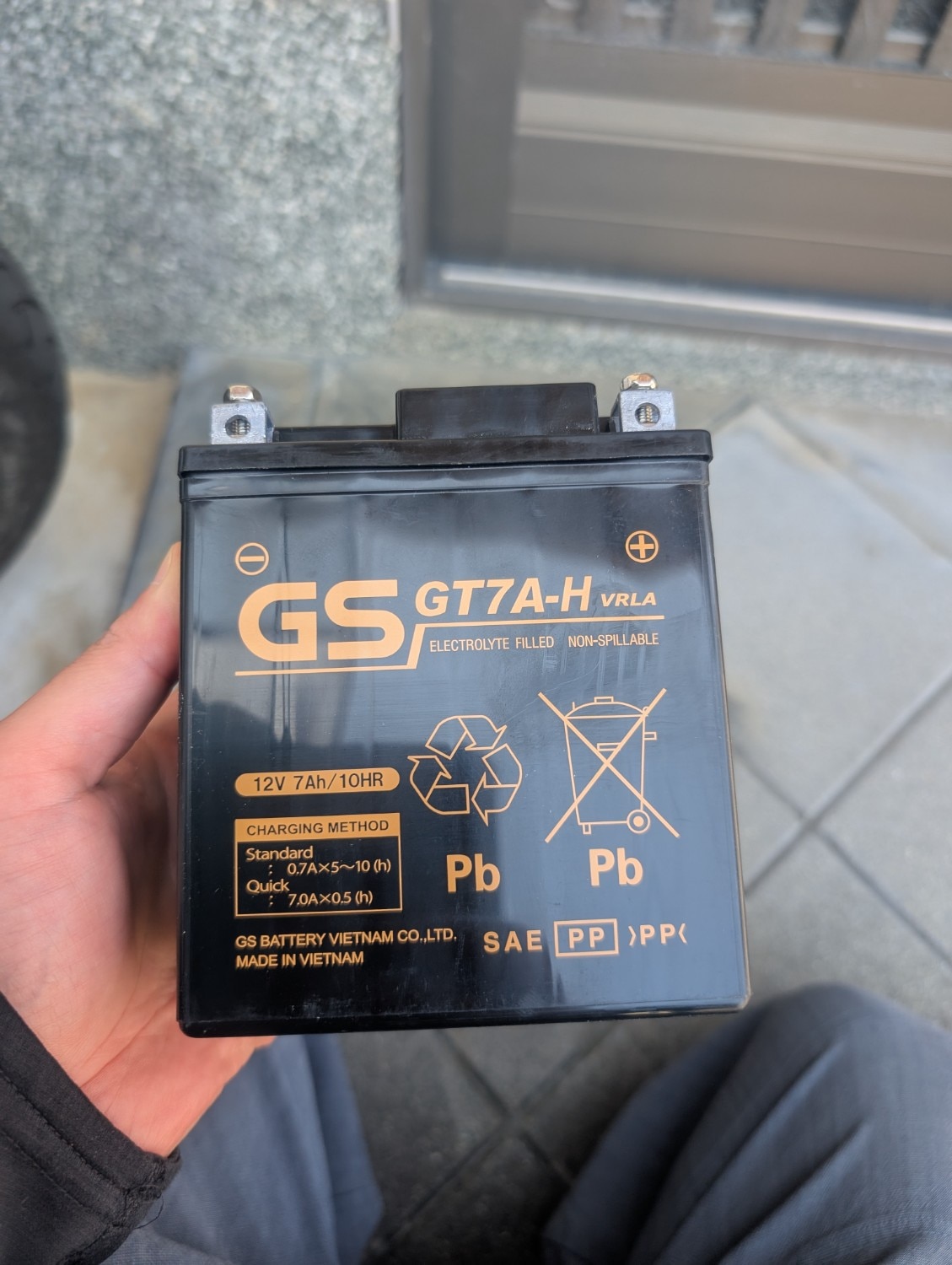 ★値下げ　新品ベトナムGSバッテリー　GT7A-H　初期充電済み　GSユアサGT8V　YTZ8V互換品★ 楽天市場】ベトナム GSバッテリー GT7A-H 初期充電済み 1年補償 GS