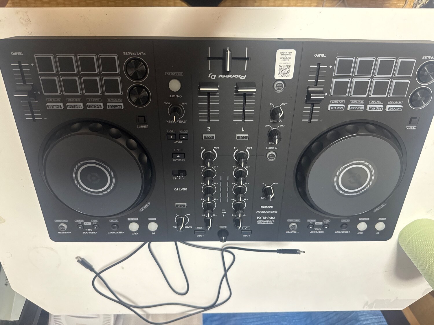 楽天市場】Pioneer DJコントローラー DDJ-FLX4 ＋ ダストカバー付き