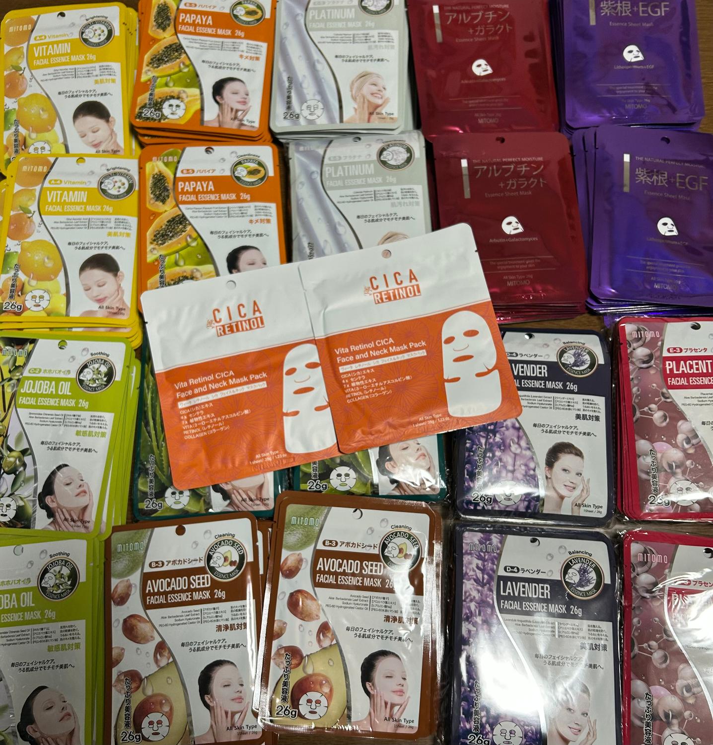 楽天市場】MITOMO ミトモ フェイスパック 個別包装 日本製 福袋 30-400