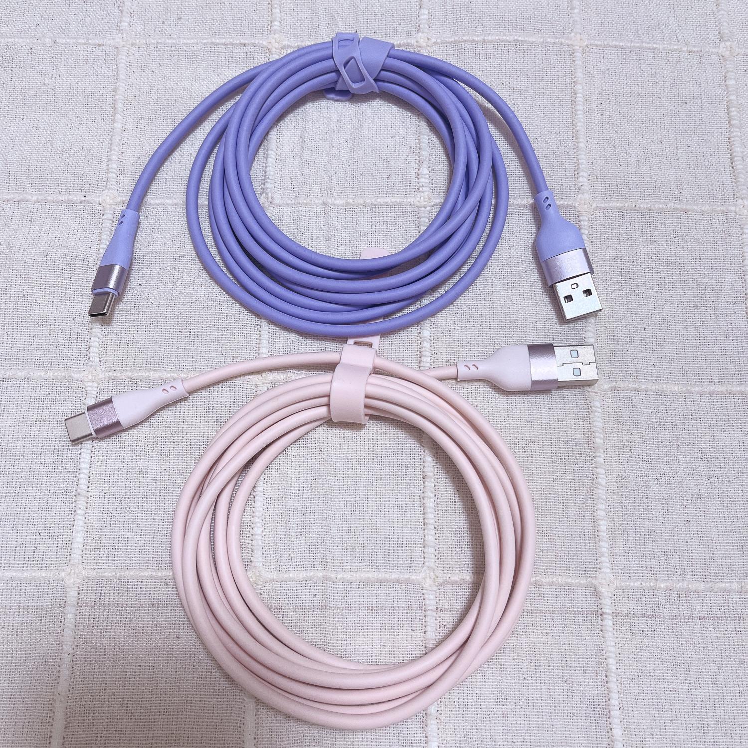 楽天1位 iPhone充電ケーブル OKUTAケーブル シリコンケーブル レビュー画像5