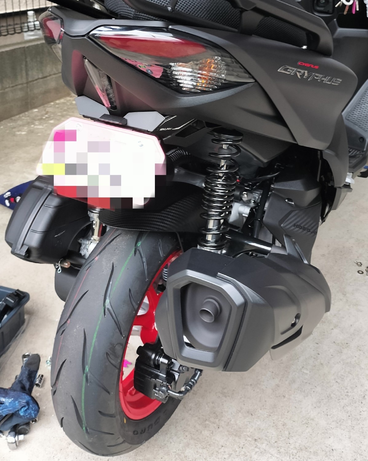 SKUNY GRYPHUSフェンダーレスキットV2 SKUNY 6型シグナス グリファス CYGNUS GRYPHUS フェンダーレスキットV2