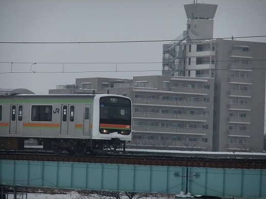 雪の中の209-3000