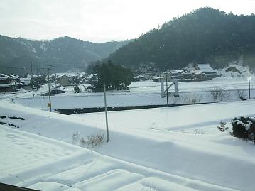 関ヶ原の雪