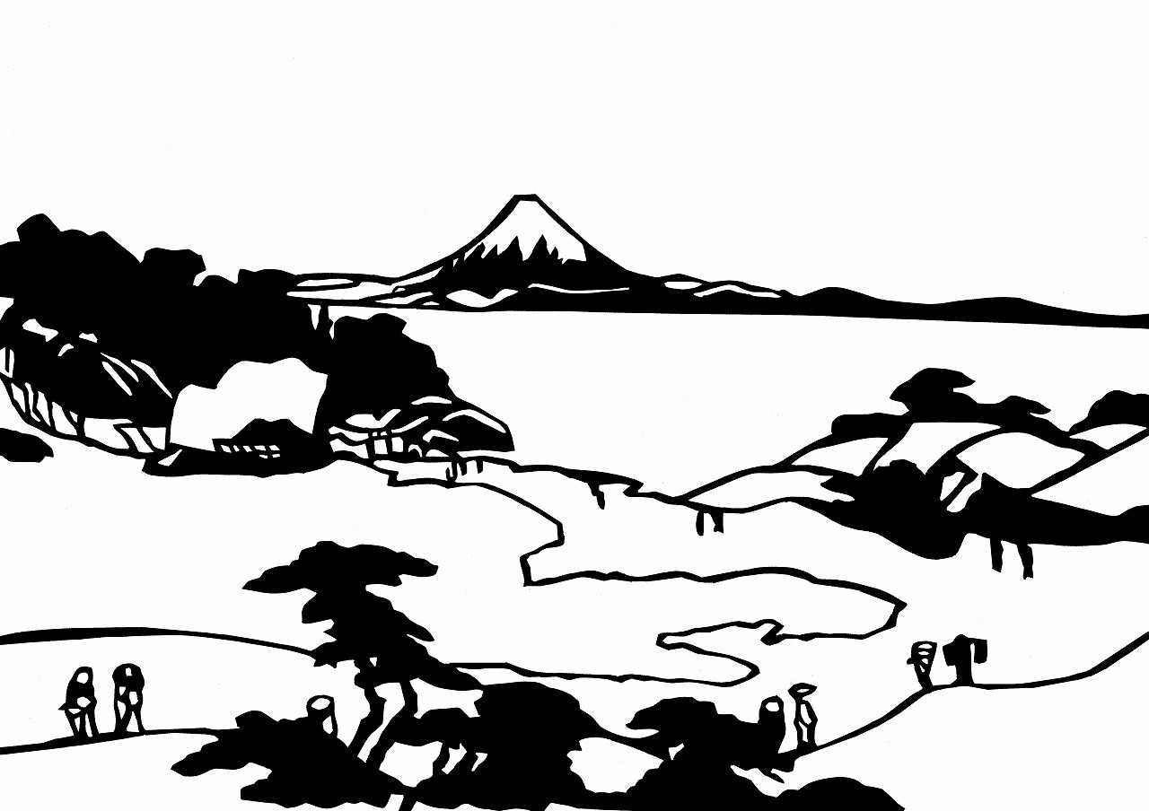 2023/05/31 浮世絵切絵 葛飾北斎 東海道53次_3 06_藤澤 | 飯盛一杯のブログ - 楽天ブログ