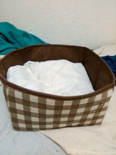 総額216円 100均で猫ベッドを作ってみた 黒猫本舗 楽天ブログ