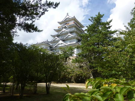 福山城　再建天守