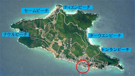 ラン島 地図