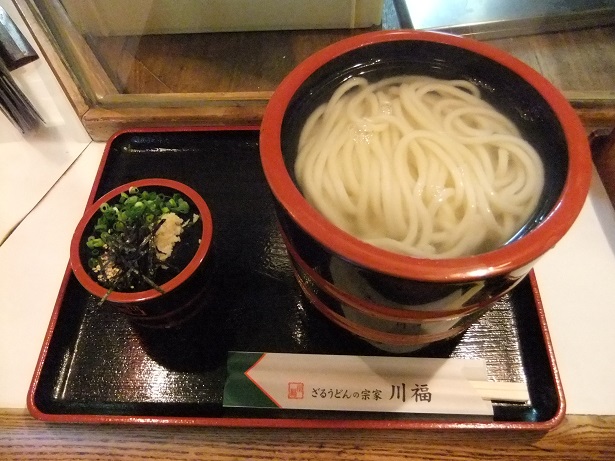 川福本店＠高松の釜上げうどん１