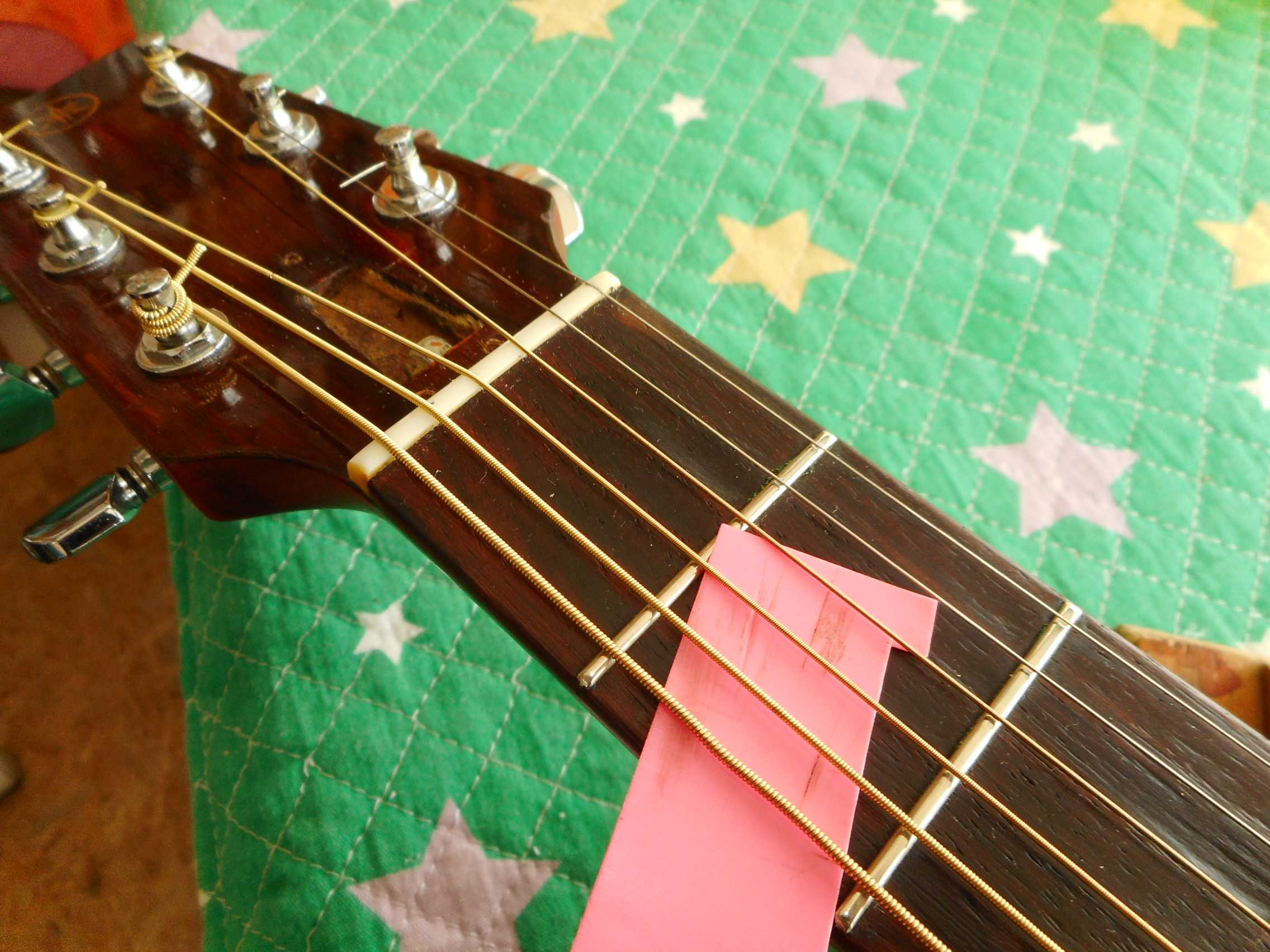 🌸YAMAHA FG-160 グリーンラベル セッティング | 青春のギター